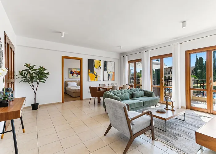 Lägenhet Aphrodite Hills Pool View 2 Bed Flat Bf12 *