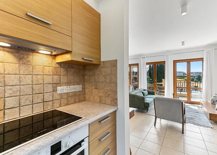 Daire Aphrodite Hills Pool View 2 Bed Flat Bf12 *